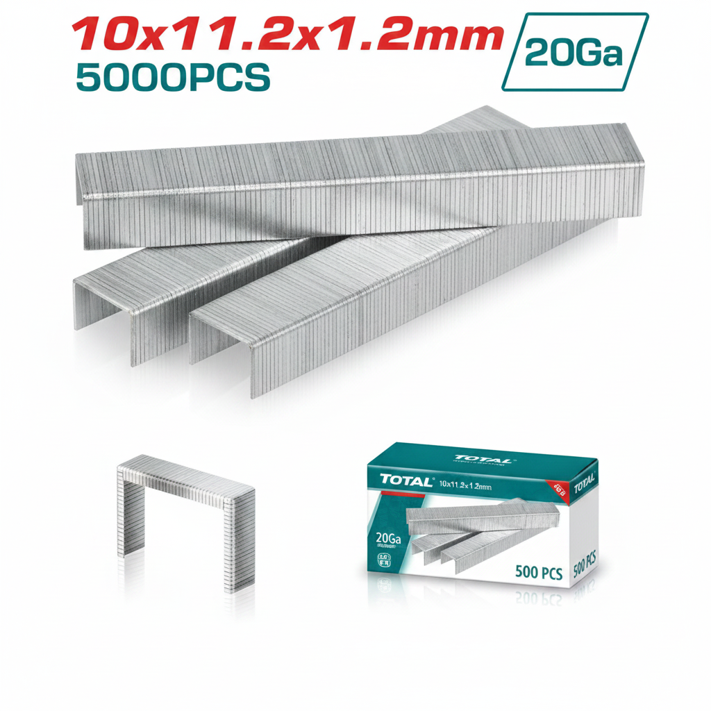 TOTAL 20Ga Staples 10mm 5000pcs for TAT8131-3 Staple Gun – Buy in Karachi Pakistan