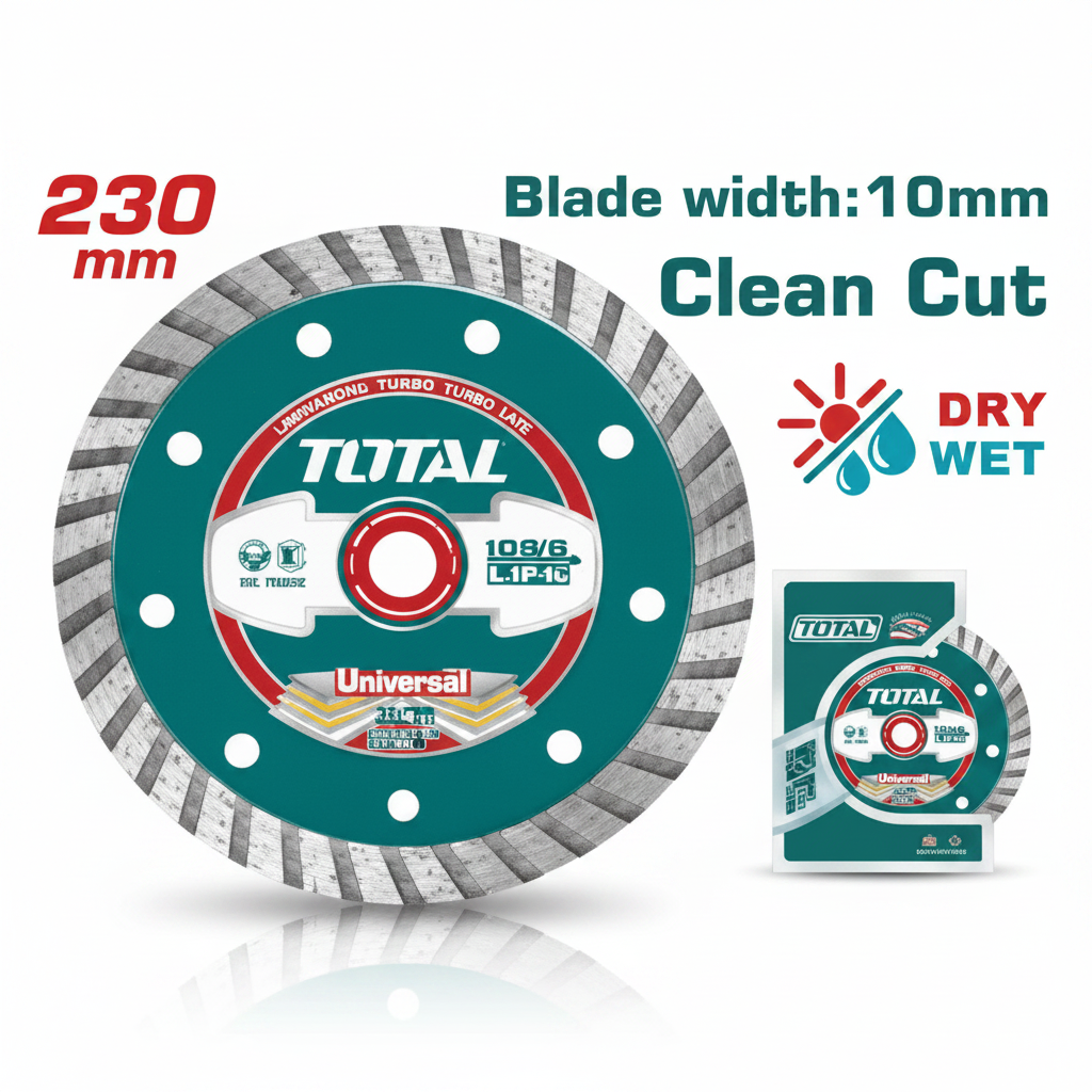 Turbo Diamond Disc 230mm 9 Inch Cutting Blade for Angle Grinder | Buy in Karachi Pakistan
