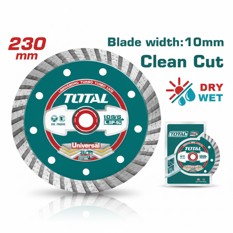 Turbo Diamond Disc 230mm 9 Inch Cutting Blade for Angle Grinder | Buy in Karachi Pakistan