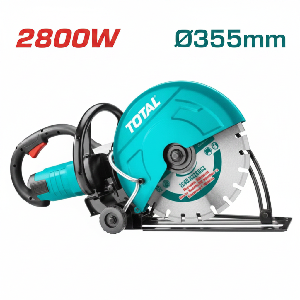 TOTAL 2800W Heavy-Duty Cut-Off Saw 355mm – Buy Power Cutter Online in Karachi, Pakistan