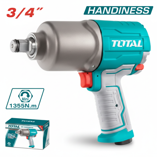 TOTAL 3/4" Drive Air Impact Wrench TAT40341 1355 Nm – Buy in Karachi Pakistan