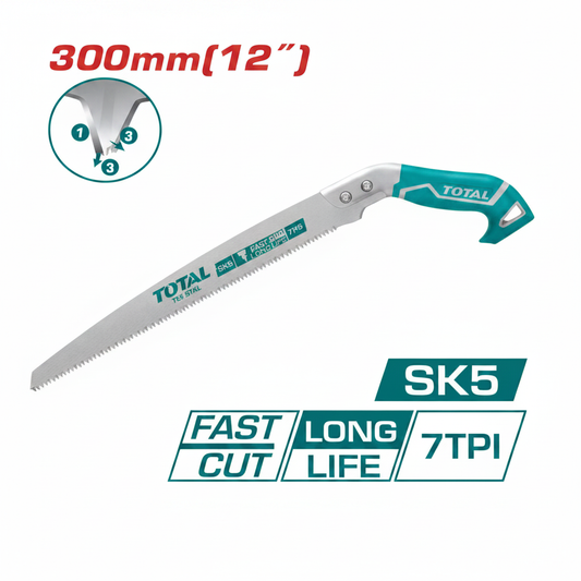 TOTAL THT5113006 300mm Pruning Hand Saw with SK5 Blade – Buy in Karachi | Offers Wala