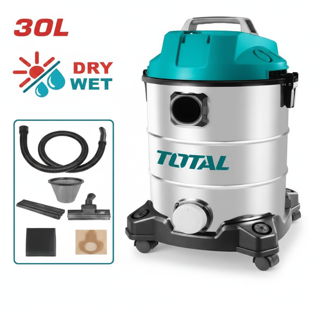 TVC13301 Wet & Dry Vacuum Cleaner 30L – Best Price in Karachi | Buy Online at Offers Wala