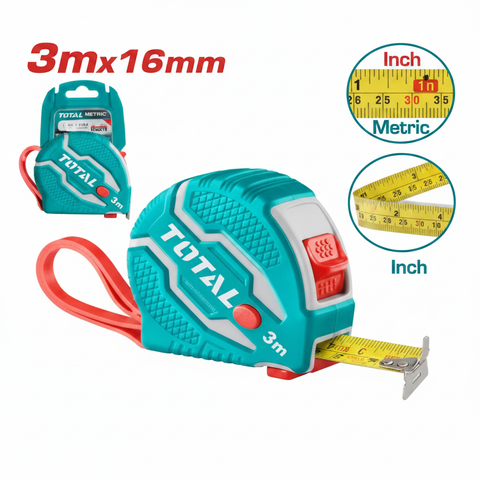 Steel Measuring Tape 3m x 16mm – Buy Online in Karachi | Offers Wala