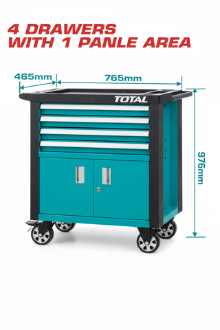THRC01041 Heavy-Duty 4-Drawer Roller Cabinet for Workshop & Garage Storage – Buy in Karachi