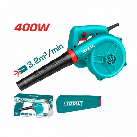 TOTAL 400W Aspirator Blower TB4036 – Buy in Karachi | 14,000 RPM, 3.2 m³/min, Best Price at Offers Wala