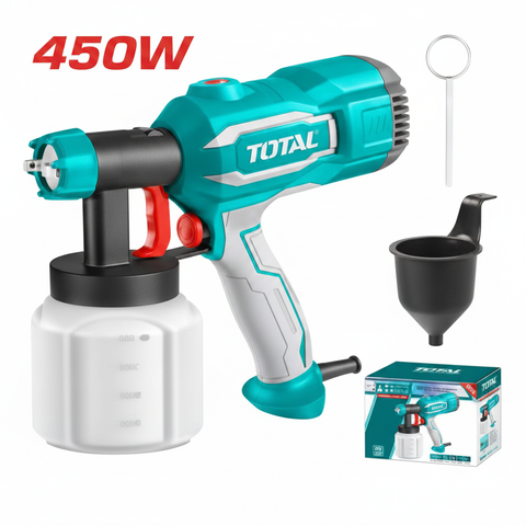 HVLP Paint Spray Gun 450W – Professional Electric Sprayer for Home & Workshop Use | Karachi Delivery