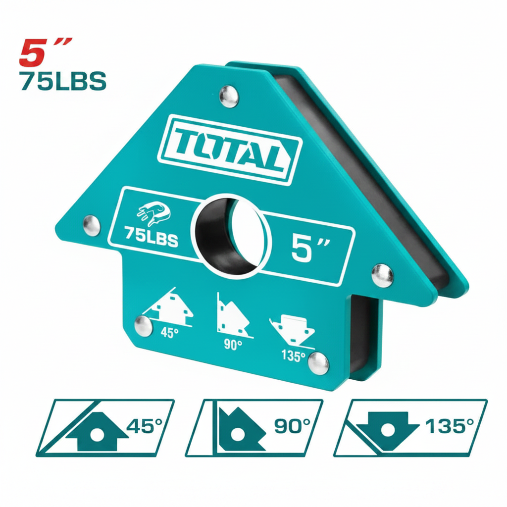 TOTAL 5" 75 Lbs Magnetic Welding Holder - Buy Online in Karachi | Offers Wala