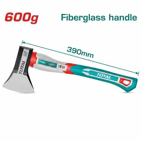 Axe THAX061600 Drop-Forged 600g Carbon Steel Axe with Fiberglass Handle in Karachi
