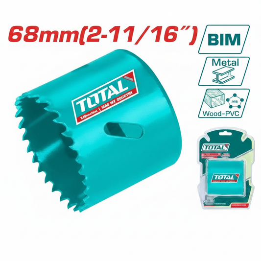 68mm HSS Bi-Metal Hole Saw for drilling in Karachi – TAC410681, buy online at best price in Pakistan