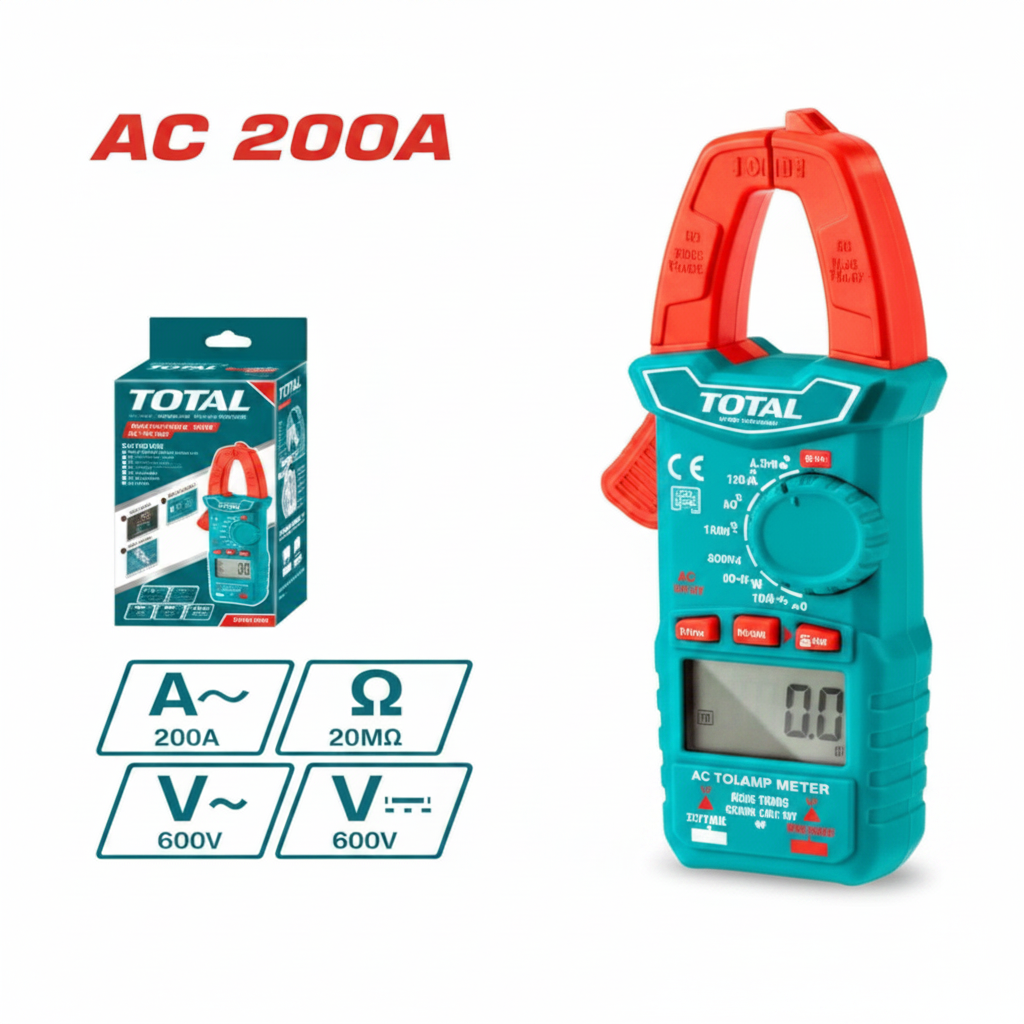 TMT42002 Digital AC Clamp Meter 200A – Buy in Karachi | Offers Wala