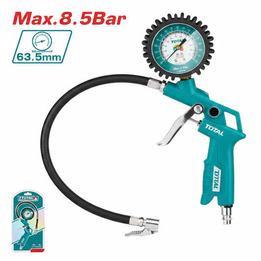Total Air Tire Inflating Gun TAT11601 - Professional Tyre Inflator 8.5 Bar | Buy in Karachi Pakistan