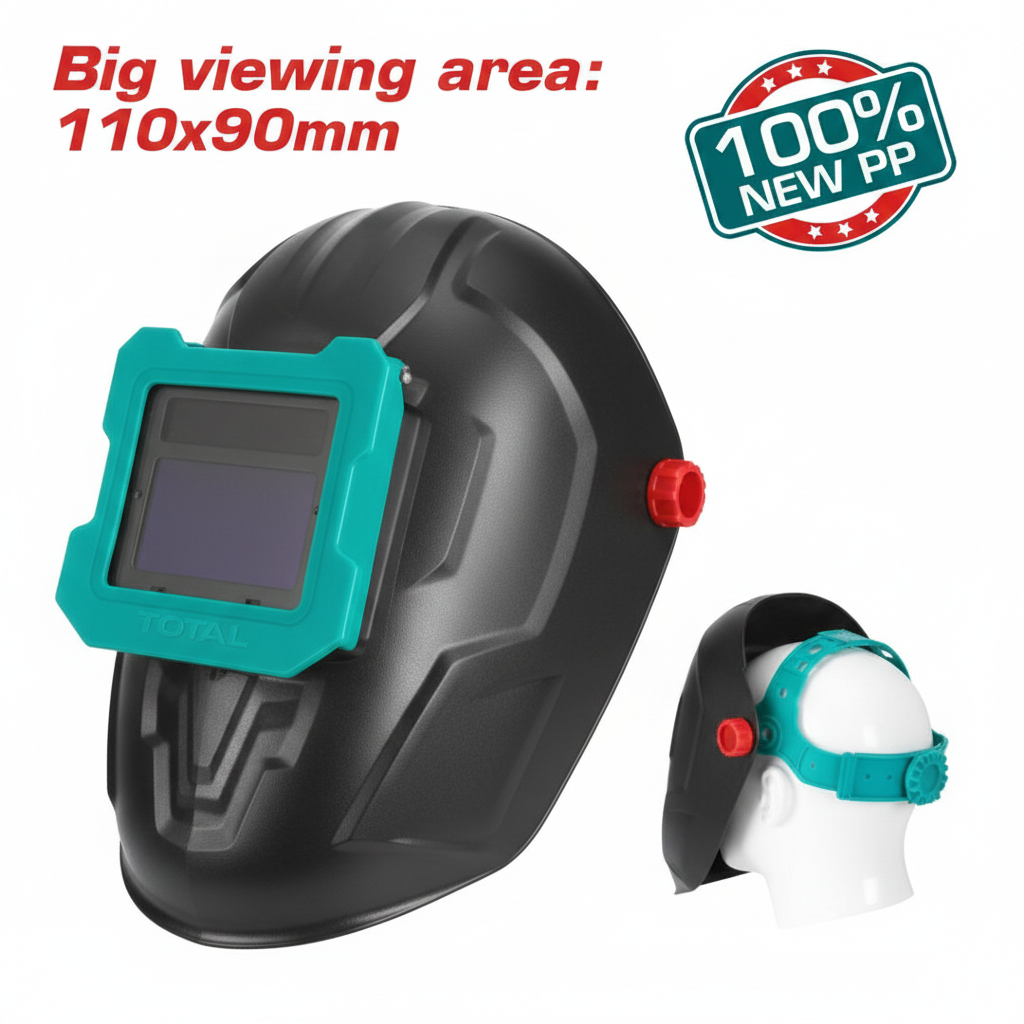 TOTAL Auto-Darkening Welding Helmet Square