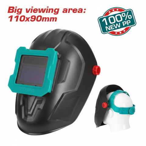 TOTAL Auto-Darkening Welding Helmet Square