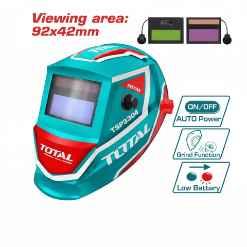 TOTAL Auto-Darkening Welding Helmet