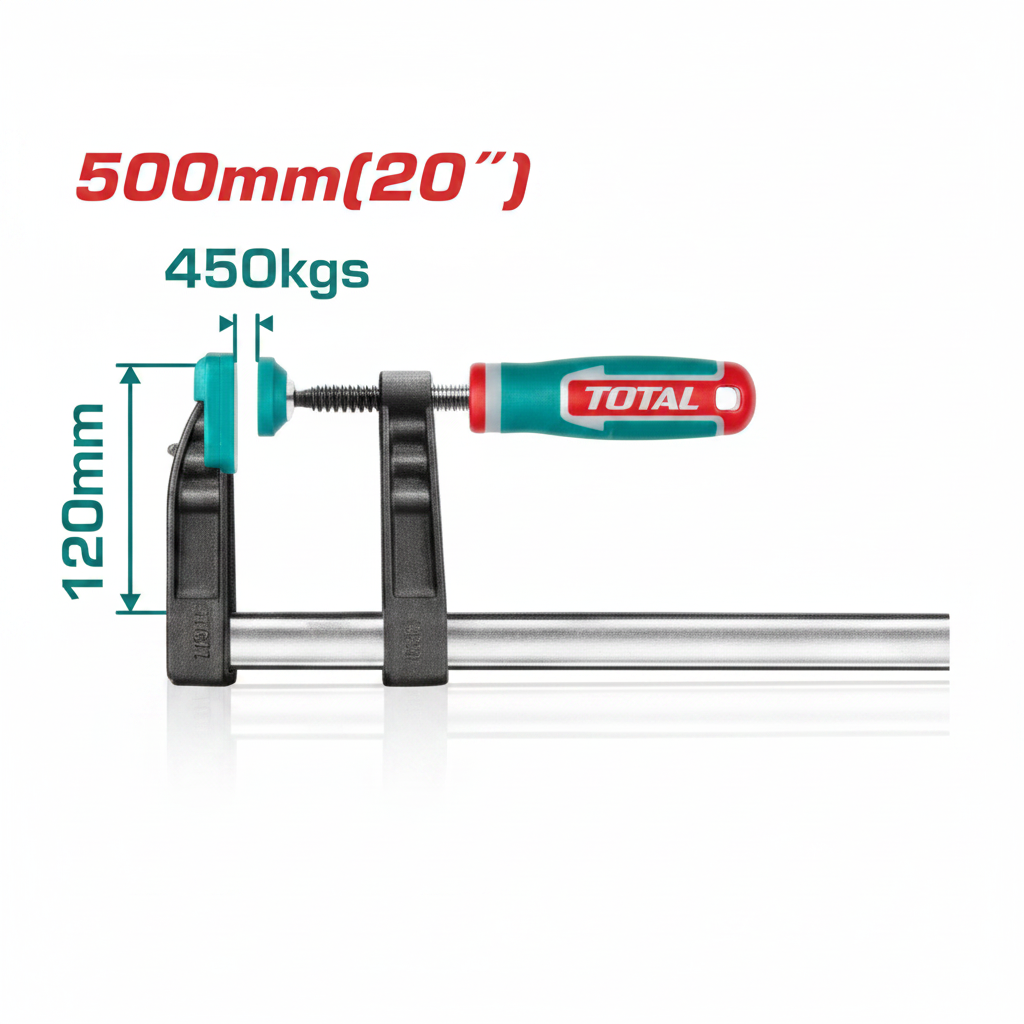 F Clamp THT1321203 Heavy Duty 120x500mm Bar Clamp – Buy in Karachi | Offers Wala