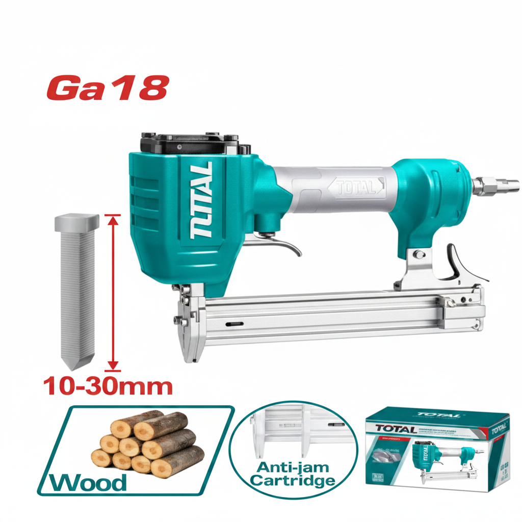 TOTAL 18-Gauge Pneumatic Brad Nailer TAT83301-3 – Buy Professional Nail Gun in Karachi Pakistan