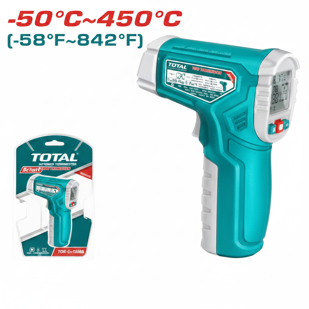 TOTAL Infrared Thermometer THIT0155028 Non-Contact Temperature Gun Karachi – Buy Online with Karachi-Wide Delivery
