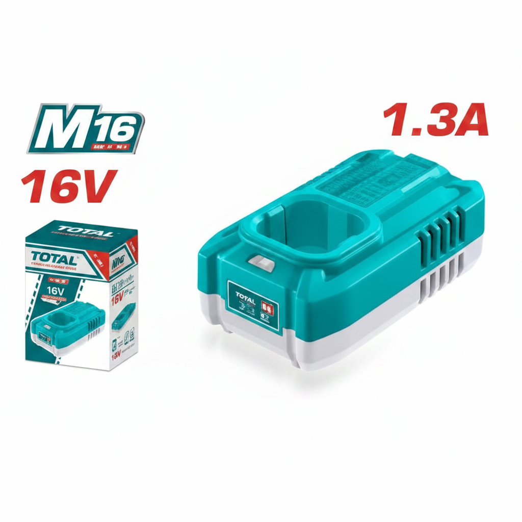 TOTAL M16 16V Battery Charger for Cordless Tools – Buy Online in Karachi | Offers Wala