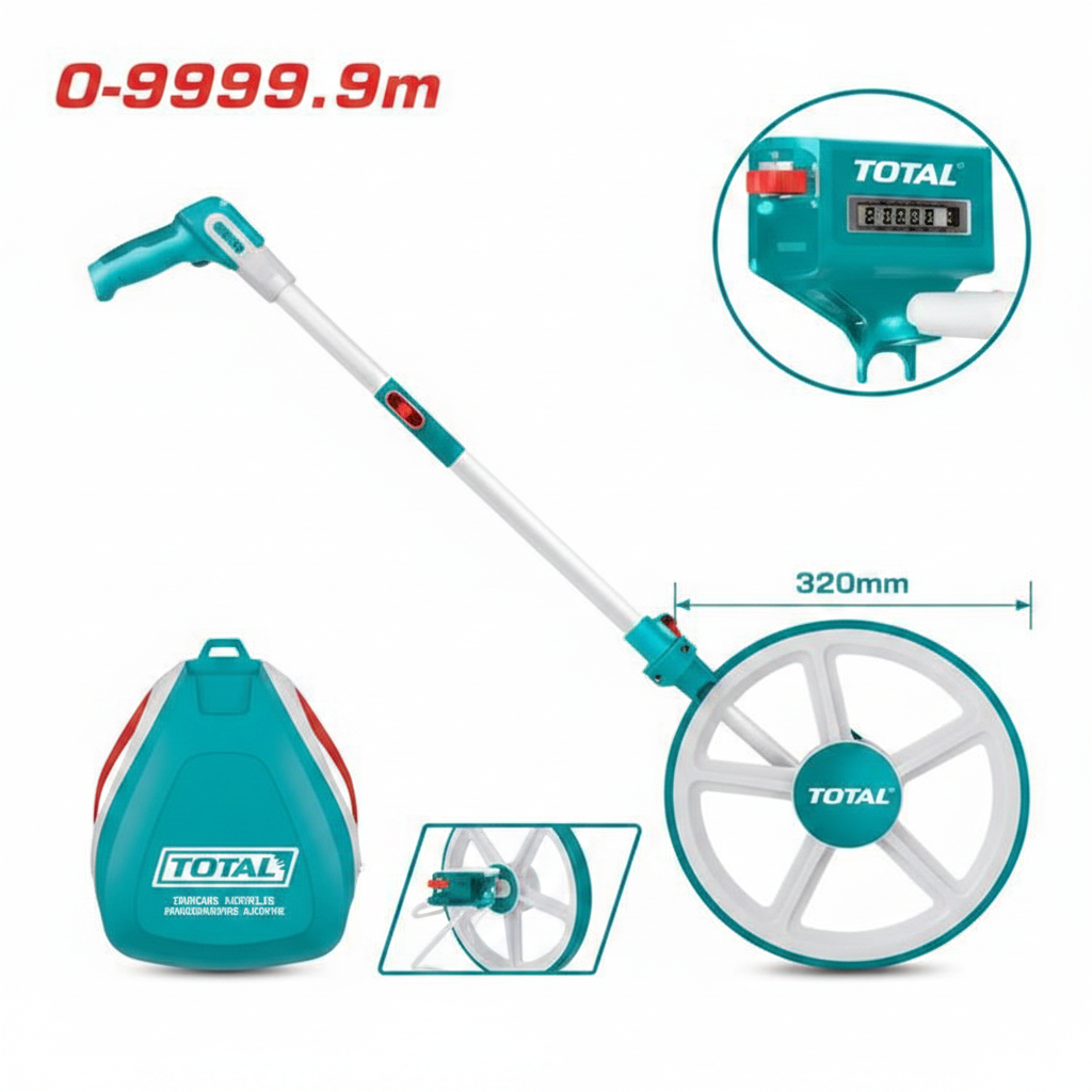 TMT19945 Professional Measuring Wheel 0-9999.9m | Buy Online in Karachi - Offers Wala