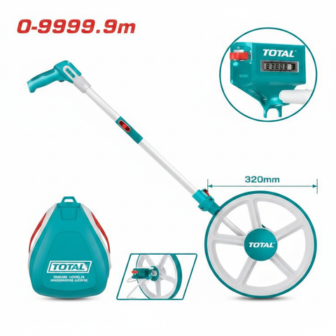 TMT19945 Professional Measuring Wheel 0-9999.9m | Buy Online in Karachi - Offers Wala