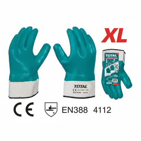 Nitrile Gloves TSP12105 Heavy Duty Oil-Resistant Safety Gloves XL Size 10 – Buy in Karachi