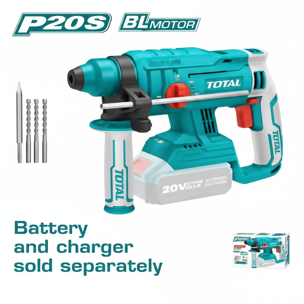 TOLHIT 20V Brushless Rotary Hammer Drill TRHLI2201 – Buy Online in Karachi | Offers Wala