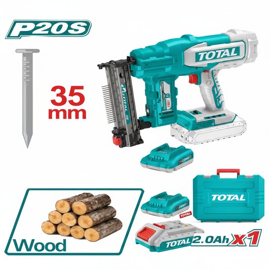 TOTAL 20V Cordless Brad Nailer TCBNLI2008 – Available with Fast Delivery Across Karachi
