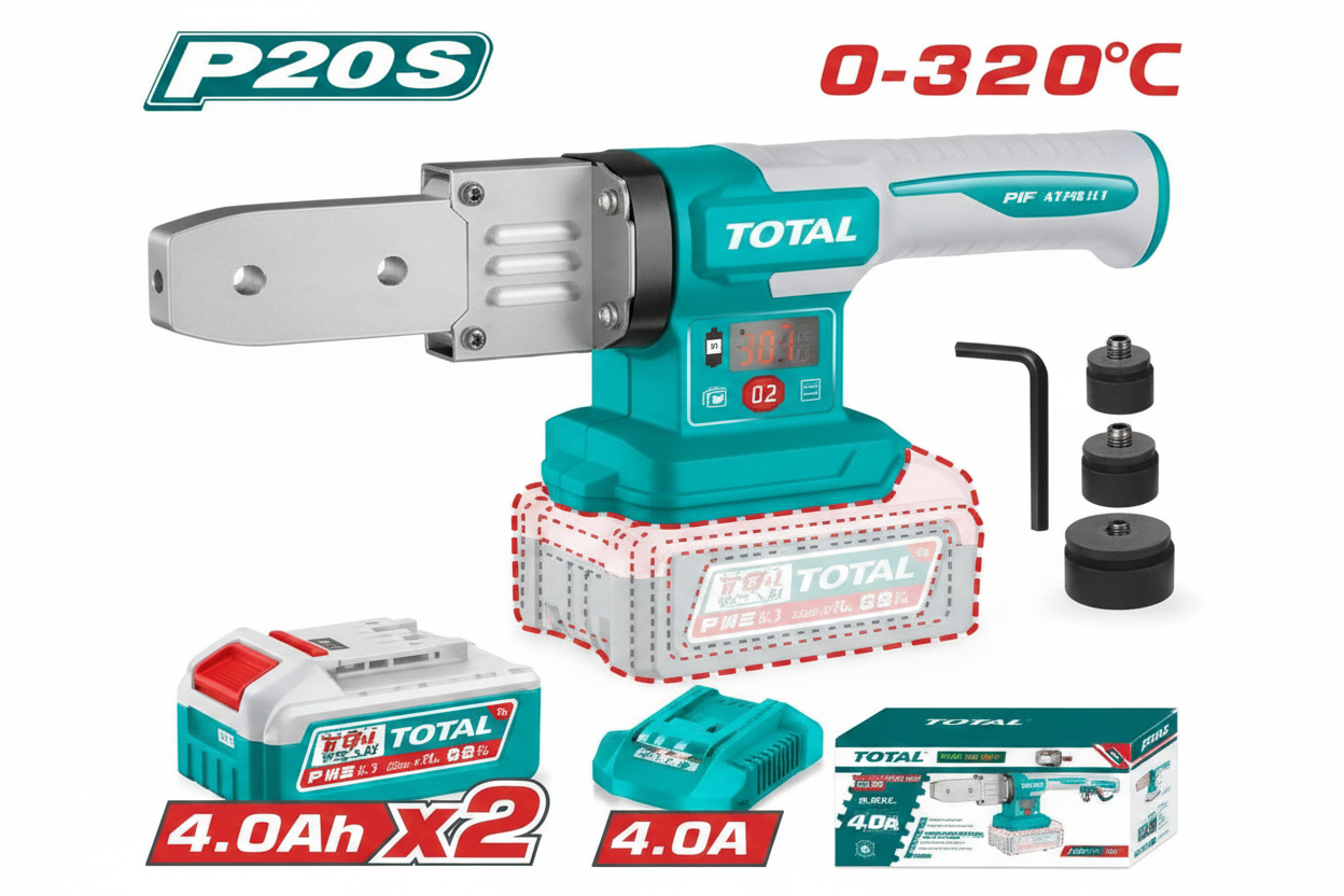 20V Cordless PPR Pipe Welding Machine TWTLI20182 with battery kit – Buy in Karachi