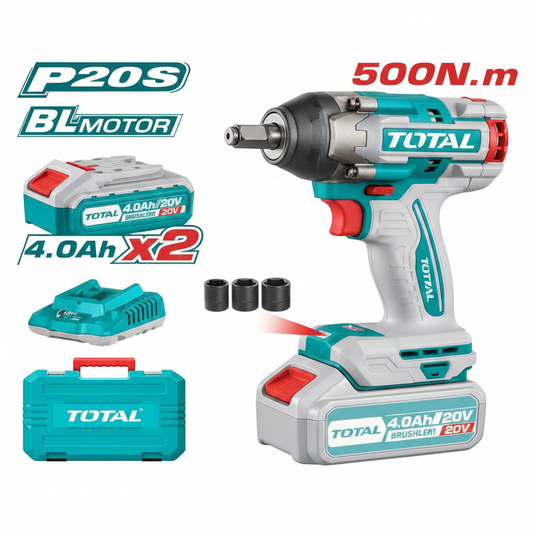 20V Brushless Cordless Impact Wrench TIWLI2050 650Nm - Buy Power Tools Online in Karachi Pakistan