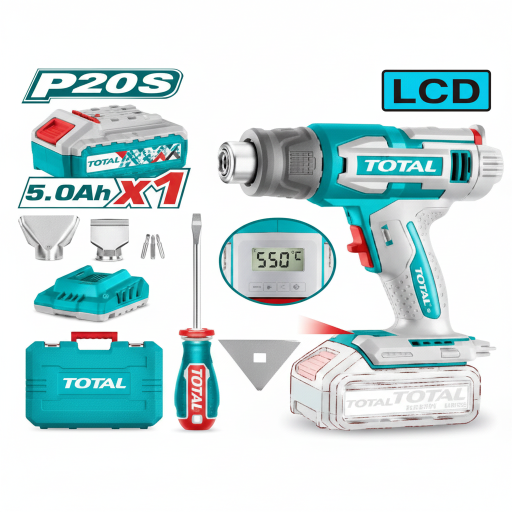 20V Cordless Heat Gun with LCD – Buy Online in Karachi | Offers Wala