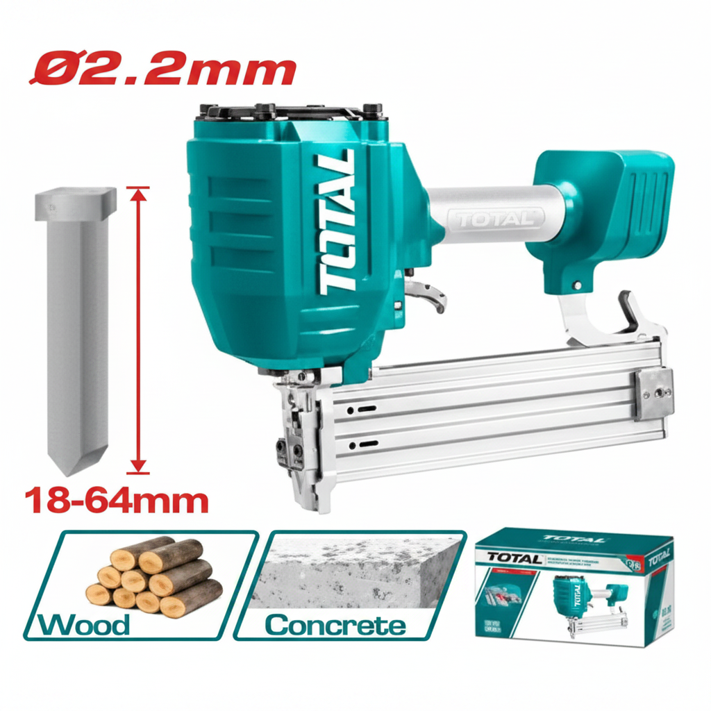 Total Air Concrete Nailer TAT8641 Heavy-Duty Pneumatic Nail Gun – Buy in Karachi Pakistan