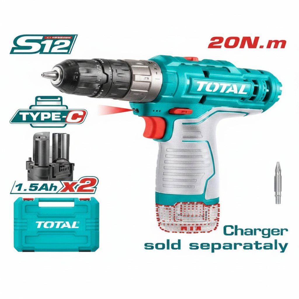 12V Cordless Drill TDLI12202 – Buy Online in Karachi | Best Price | Offers Wala