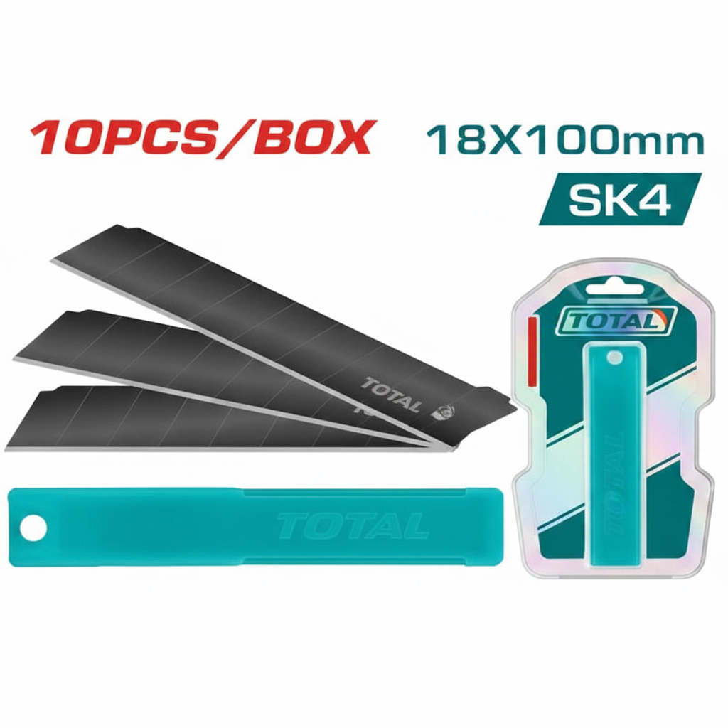 THTCB181 18mm SK4 Snap-Off Knife Blades 10Pcs Set – Buy in Karachi | Offers Wala