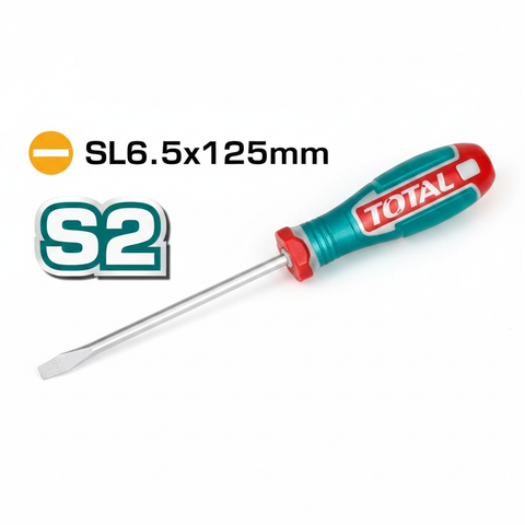 TSDSL6125 Slotted Screwdriver S2 Steel 6.5mm Magnetic Tip – Buy in Karachi | Offers Wala