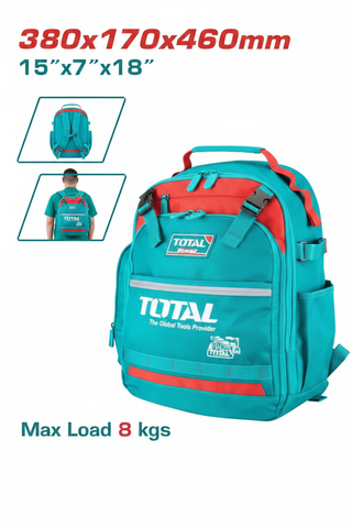 Tools Backpack THBP02025 Heavy Duty 1680D Polyester Tool Bag for Professionals – Buy in Karachi