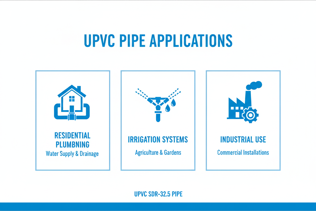 UPVC Pipe Applications