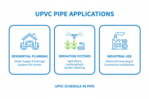 UPVC Pipe Applications