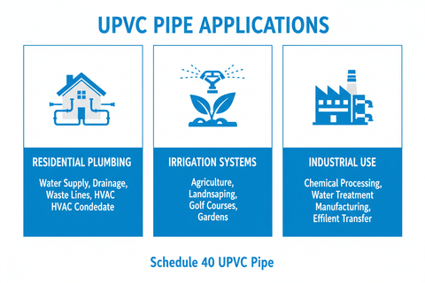 UPVC Pipe Applications
