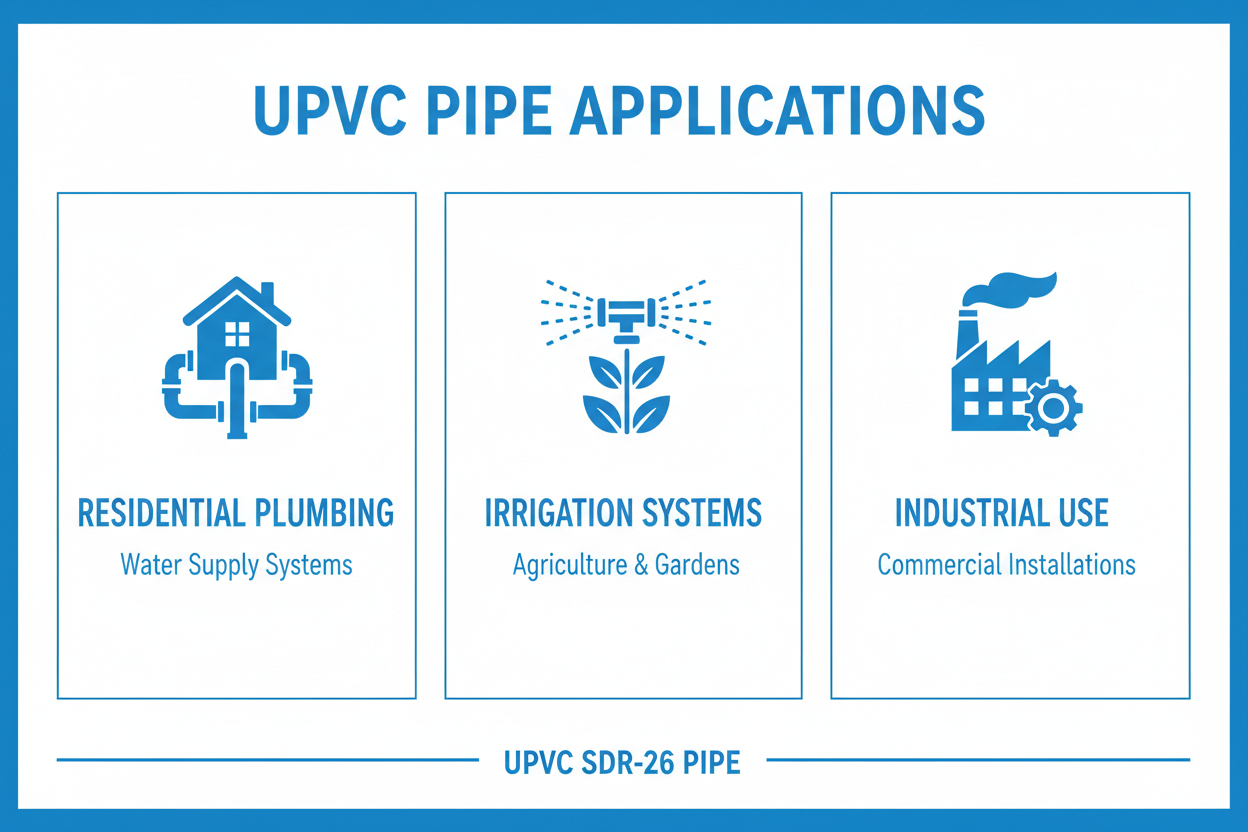 UPVC Pipe Applications