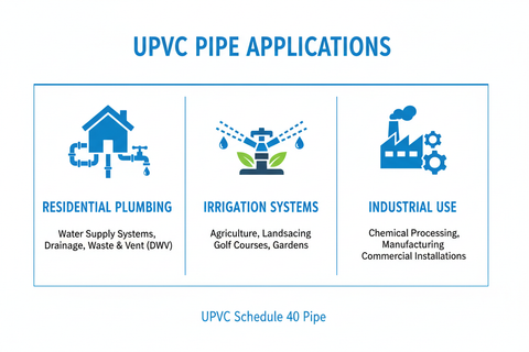 UPVC Pipe Applications