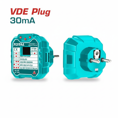 Socket Tester TESST30002 VDE Plug RCD Wiring Fault Detector – Buy in Karachi