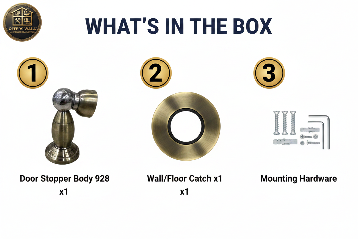 Verona Door Stopper 928 – What's in the Box