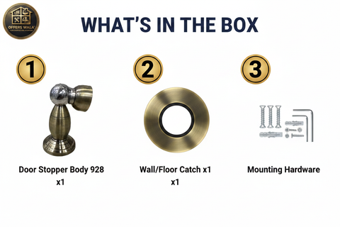 Verona Door Stopper 928 – What's in the Box