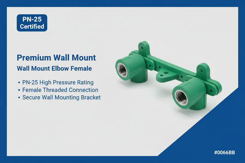 Wall Mount Elbow Female Detail Image