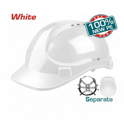Safety Helmet TSP2609 Industrial Hard Hat White 8-Point Suspension Buy in Karachi Pakistan