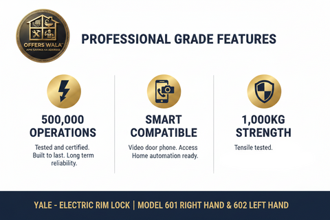 Yale 601 & 602 – Features Panel