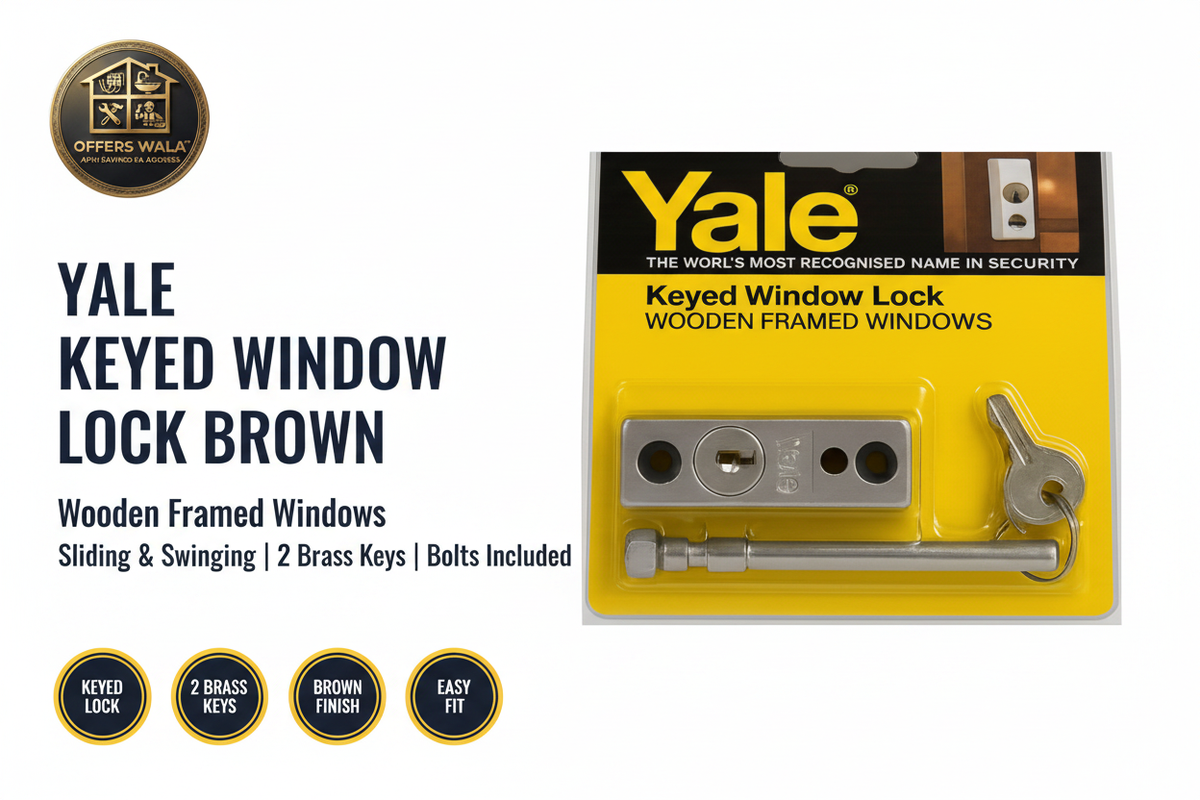 Yale Window Lock Brown – Hero Banner