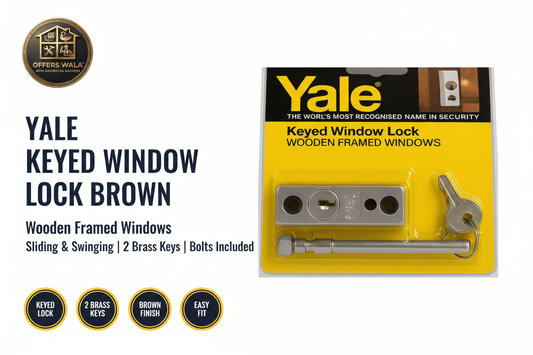 Yale Window Lock Brown – Hero Banner