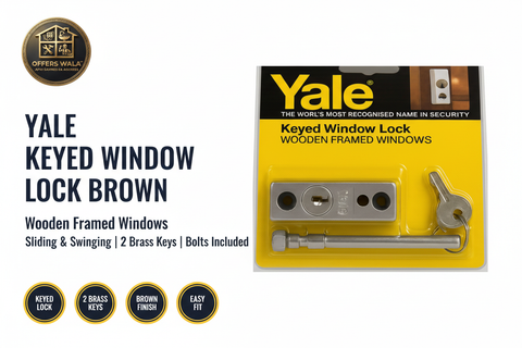 Yale Window Lock Brown – Hero Banner